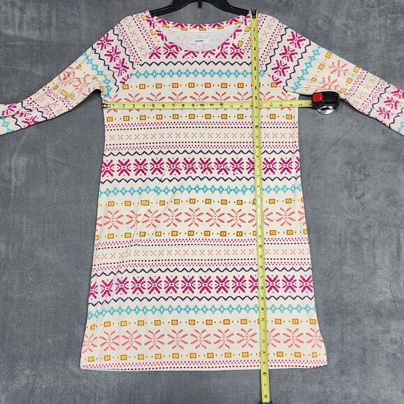 Sonoma Velour Nightgown Sleepshirt Soft Comfy Cozy Warm Small Multicolored - Picture 5 of 5